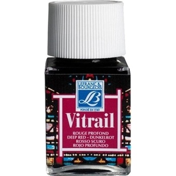Lefranc & Bourgeois Vitrail Боя за стъкло 466 Deep Red 50 ml 1 бр (74.6016)