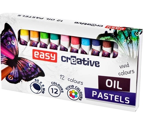 Easy Art olejové pastely 12 ks