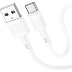 hoco. X83 USB кабел за данни - Type-C, 100 см, БЯЛ (X83 WHITE)