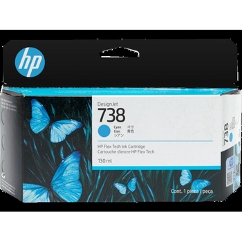 HP 738 Cyan (498N5A)