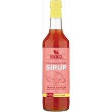 Bohemsca Sirup jahoda a citron 0,5 l