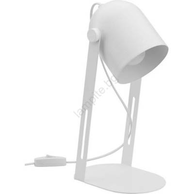 TK Lighting Настолна лампа DAVIS 1xE27/60W/230V бяла (TK5189)