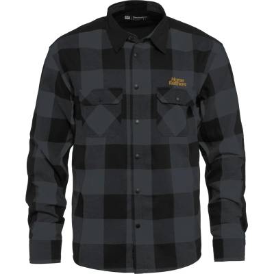 Horsefeathers Мъжка фланелка с дълъг ръкав за колоездене Horsefeathers Prom Shirt Cycling jersey - Indigo - размер XXL (056-3960-0315)