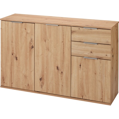 Livarno® Skrinka, dub artisan, 117 x 72 x 33 cm (850000530)