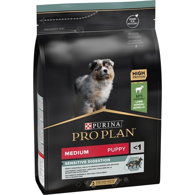 Pro Plan Medium Puppy Sensitive Digestion jehněčí 2 x 3 kg