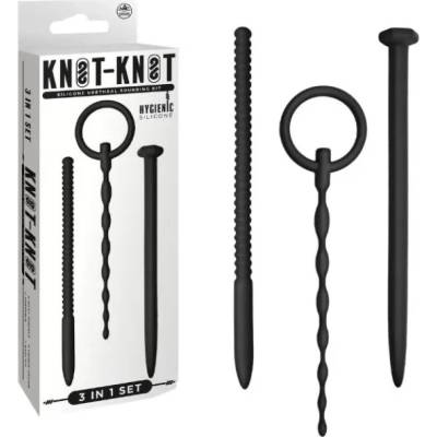 Силиконови уретрални дилататори, 3 броя - Knot-Knot Urethral Set 2 (NMC0002456)