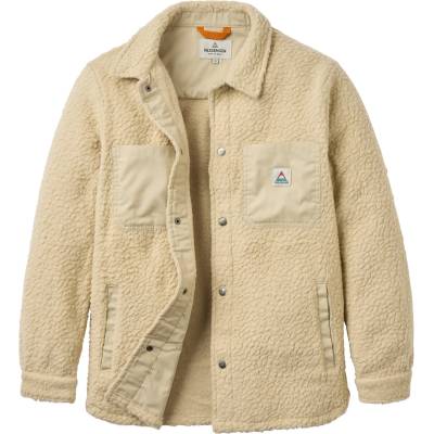 Passenger Дамско поларено яке Passenger Women's Rappel Recycled Sherpa Oversized Shirt Fleece jacket - Oatmeal - размер XXL (105-6086-0216)