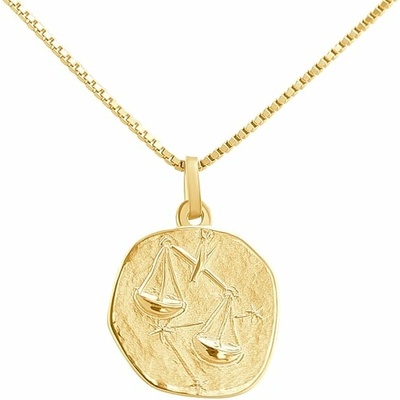 Eppi Zlatý přívěsek se symboly Váhy P47883