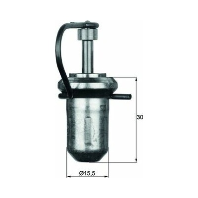 termostat, obohacovanie pri studenom štarte MAHLE ORIGINAL TX 103 30 (TX10330)