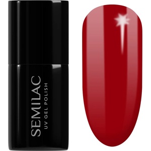 Semilac UV Hybrid Winter Collection гел лак за нокти с използване на UV/LED лампа цвят 608 Soft Red 7ml