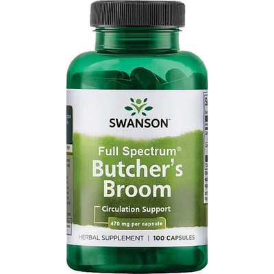 Swanson Butcher's Broom 470 mg [100 капсули]