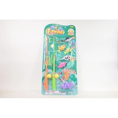 LEAN Toys Риболовна игра с 2 въдици