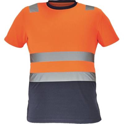 Cerva Monzon HV pánske tričko oranžové navy
