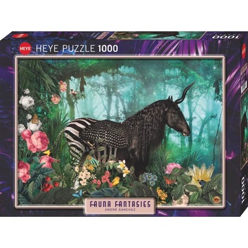Image 1 of Heye - Puzzle Fantastic fauna - Equpidae - 1 000 piese