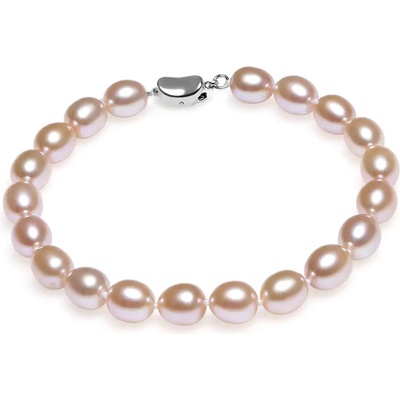 Lillian Vassago Stříbrný náramek s perlami LLVY-SB003V