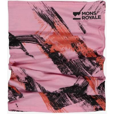 Mons Royale Daily Dose Neckwarmer paintbrush pink