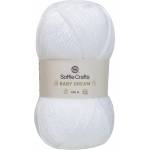 Soffie Crafts Baby Dream 00001 White Плетива прежда (SC09672-00001)