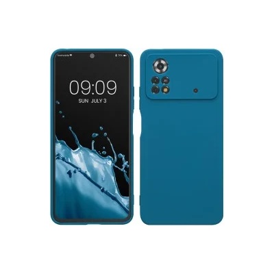 kwmobile Калъф за Xiaomi Poco X4 Pro 5G - син
