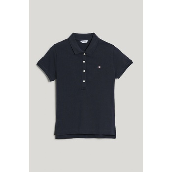 Gant polokošeľa SLIM SHIELD SS PIQUE POLO modrá