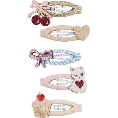 MIMI & LULA Sponky do vlasů Kittybow mini set 5 ks