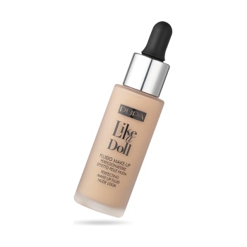 Image 1 of Pupa Like a Doll Fluid -Усъвършенстващ флуид за грим, ефект на гола кожа