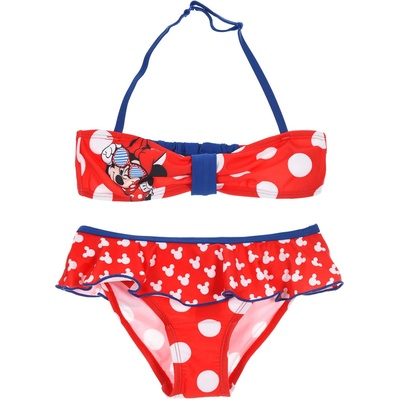 Disney Minnie Summer Dívčí plavky červené
