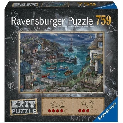 Ravensburger 173655 Exit Maják Pri Prístave 759 dielov