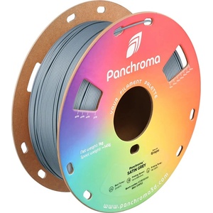 Polymaker PLA филамент Polymaker Panchroma Satin PLA, 1.75 mm, 1.0 kg, Grey - 3dmall