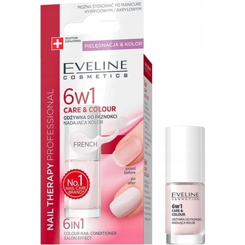 Eveline výživa na nechty Care & Colour 6V1 French 5 ml