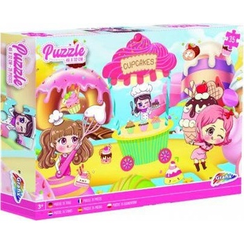 Grafix třpytivé 46 x 32 cm 35 dielov