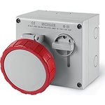 SCAME Промишлен контакт 3P+N+Е 32A IP66 с механична блокировка серия Omnia - 505.3287 (505.3287)
