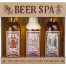 Bohemia Gifts & Cosmetics Beer Spa sprchový gel 200 ml + vlasový šampon 200 ml + koupelová pěna 200 ml dárková sada