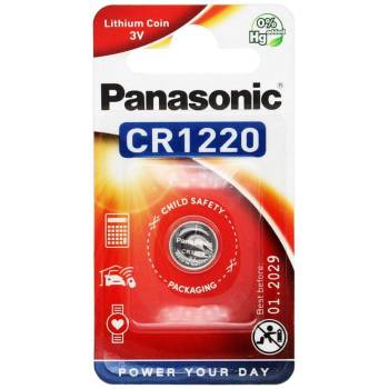 Panasonic Бутонна батерия литиева panasonic cr1220 3v (pan-bl-cr1220)