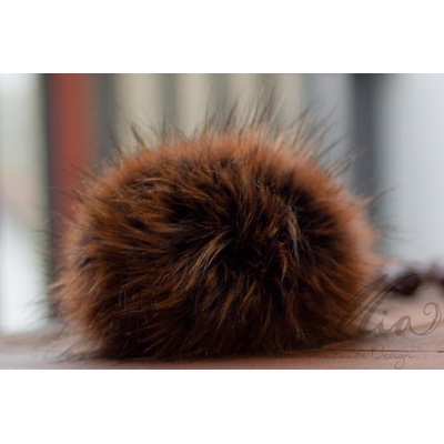 Bambule 20cm Hnědá s černým středem