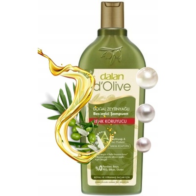 Dalan d Olive Color Protection s olivovým olejom šampón na farbené vlasy 400 ml