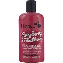 I Love Bubble Bath & Shower Crème Raspberry Blackberry sprchový krém 500 ml