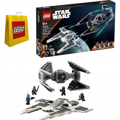 LEGO® Star Wars™ 75348 Mandalorianská stíhačka třídy Fang proti TIE Interceptoru
