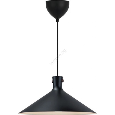 Nordlux - Висяща лампа на кабел DORINA 1xE27/60W/230V черна Ø 45 см (NX0696)