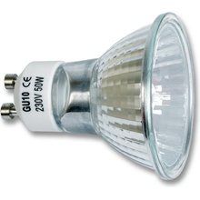 Ecolite halogénová žiarovka GU10 50W teplá biela