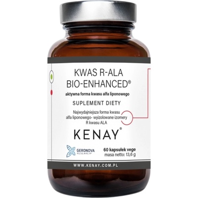 Kenay R-ALA Bio-Enhanced Acid 60 kapsúl