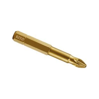 Bit krížový 10ks PZ1x50mm, TiN Shark