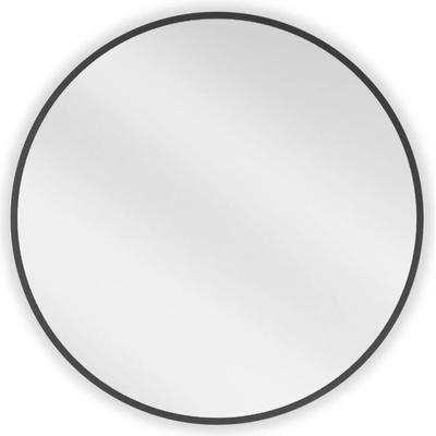 Mexen Loft кръгло огледало за баня 60 см, черна рамка - 9850-060-060-000-70 (9850-060-060-000-70)