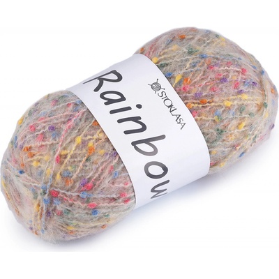Stoklasa Pletací příze mohérová Rainbow 100 g Balení: 1 ks, Varianta: 1 (21-5) multikolor 1 (21-5) multikolor