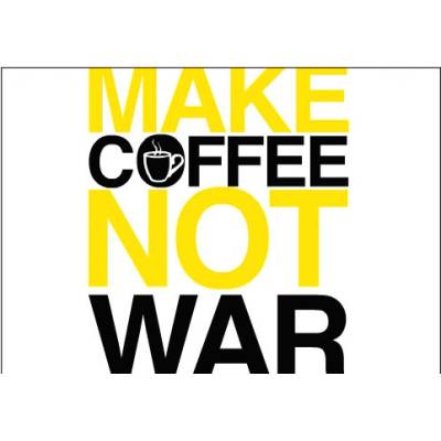 Plakát typ A4-A0 MAKE COFFEE