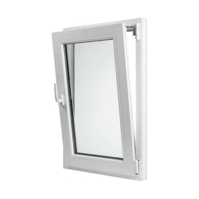 Bravo Plastové okno OS1 Color levé 600 x 900 mm RAL 9006/bílá