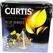 Curtis černý čaj Blue Berries Blues pyramidy 20 ks