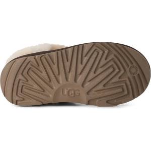 UGG апрески зимни обувки за деца от велур classic miniheritage