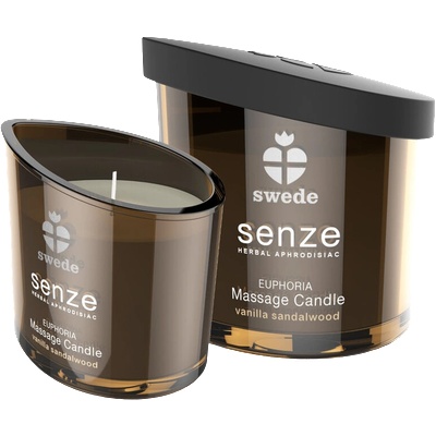 Swede - senze euphoria massage candle - vanilla, sandalwood