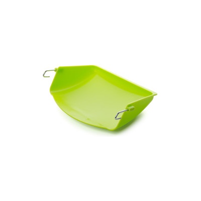 JK ANIMALS plastové krmítko pro králičí klece 20×15 cm