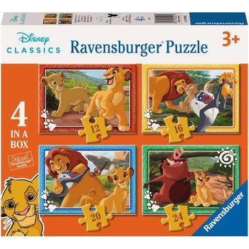 Ravensburger - Puzzle 4v1 The Lion King - 1 - 39 piese